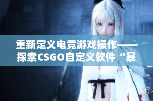 重新定義電競游戲操作——探索CSGO自定義軟件“暴躁小阿姨”