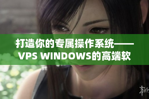 打造你的專屬操作系統(tǒng)——VPS WINDOWS的高端軟件解密