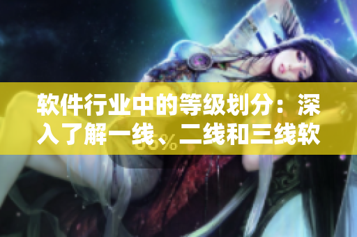 軟件行業(yè)中的等級劃分：深入了解一線、二線和三線軟件開發(fā)的區(qū)別