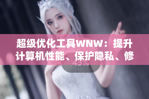 超級優(yōu)化工具WNW：提升計(jì)算機(jī)性能、保護(hù)隱私、修復(fù)系統(tǒng)漏洞